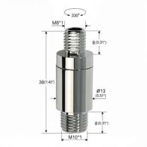 Adjustable Swivel Joint for Rack Light Cosmetic Mirror Lamp Parts