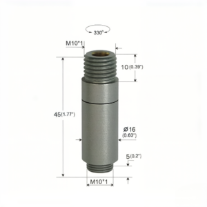 High Precision 180 Degree Ball Swivel Joint Metal Swivel Mount Fitting for LED Light Lamp Hardware Parts
