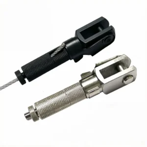 Multi-Function Top Panel Clamp Cable Suspension Kit for Ceiling Hanging Artwork, Acrylic & Banner