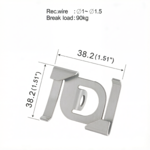 Modern H Style Track T-Bar Clip Ceiling Rail T Bar Clamp for Commercial Lighting Fixture