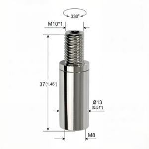 Furniture Surface Satin Lamp Swivel Joint Universal Adjustable Angle Connector Lamp Replacement Parts