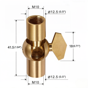 Universal Male To Female Thread Swivel Joint 90 180 Degree Rotatable Cable Connector for LED Lamp