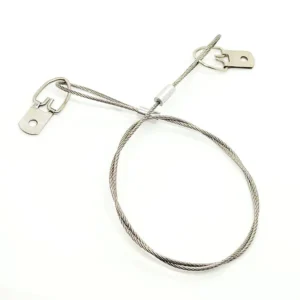 Stainless Steel Picture Hanging Wire, D-Ring Screw Hanger Safety Cable Kit