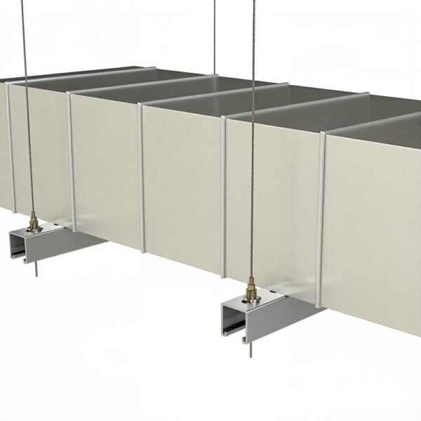 HVAC Gallery Display Suspension System 2.5-3.0mm, copper wire hanging accessory with robust downward strut gripper