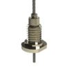 2.5-3.0mm copper wire hanging accessory with downward strut gripper, robust suspension system for hvac and gallery display mounting Robust Downward Strut Gripper Copper Wire Hanging Accessory HVAC Gallery Display Suspension System 2.5-3.0mm, strut channel copper wire suspension hanger