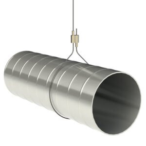 Tool Free Copper HVAC Hanging Kit 1.8-2.0mm, no tool hvac suspension hanger for duct installation