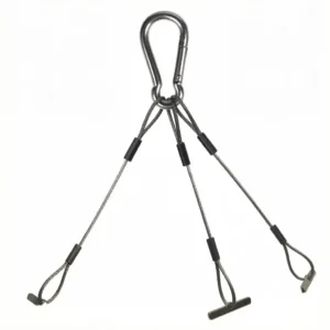 Minimalist Invisible Stainless Steel Wire Hanging Kit, Secure Lock Suspension Accessory Convert Ordinary Pot Into Indoor Hanging Basket Easily