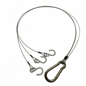 Economical Multi-Pack 1mm Wall Mount Flower Pot Hook Wire Set, Cost-Effective Suspension Parts For Garden Supply Retailer Inventory