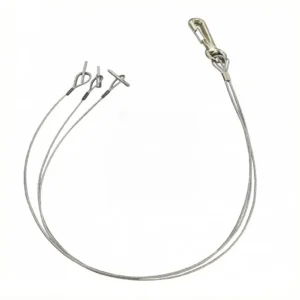 Three Mini Toggle Termination Wire Hanging Set | Heavy Duty Horticultural Display Suspension Wire For Office Green Layout