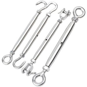 Jaw and Jaw Rigging Screw – Closed Body Turnbuckle Heavy Duty Cable Tensioner