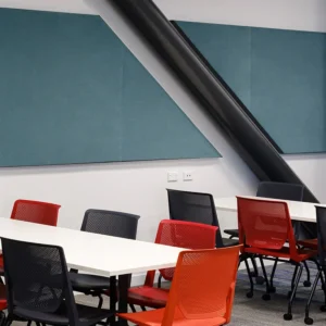 Breathable Fabric Wrapped Acoustic Panels Custom Size Modular Wall Cladding & Ceiling Tiles