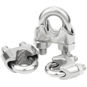 Corrosion Resistant Forged Stainless Steel Wire Rope Clip Cable Fastener for Industry