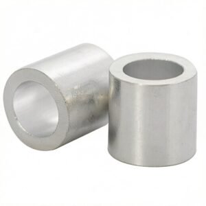 1/4" 6mm Round Aluminum Crimp Ferrules Wire Rope Swage Sleeves Cable Stop Loop Sleeve Hardware