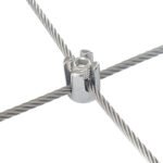 316 Stainless Steel Wire Rope Trellis Cross Clip – Heavy Duty 90° Cable Connector